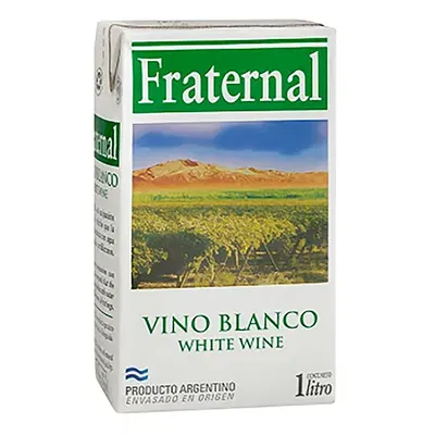 Vino Fraternal Blanco 1lt 