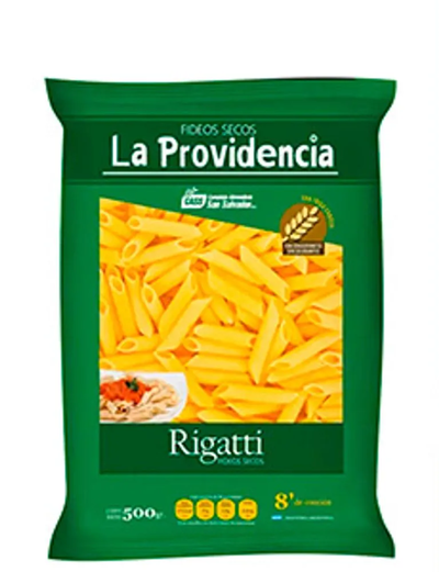 Fideos la providencia Riggatti 500gr 