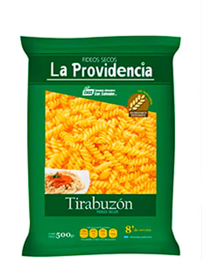 Fideos la providencia Tirabuzón 500gr 