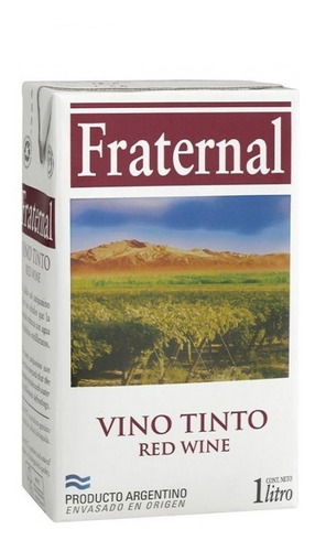 Vino Fraternal Tinto 1lt 