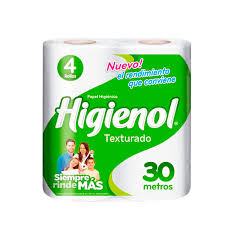 Papel Higiénico Higienol Hoja simple 
