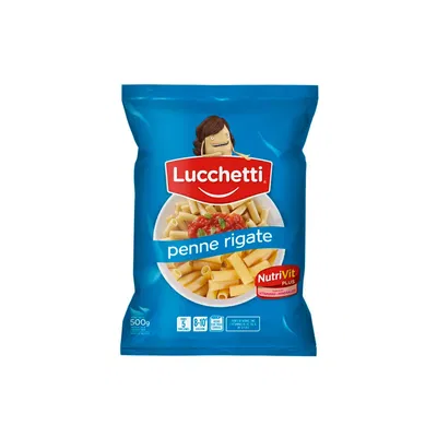 Fideos lucchetti  penne Riggatti 500gr 