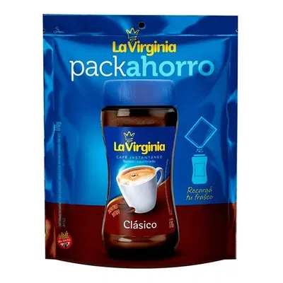 Cafe instantaneo La Virginia pack ahorro 170gr 