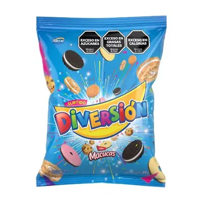 Galletas Diversion Arcor 400gr 