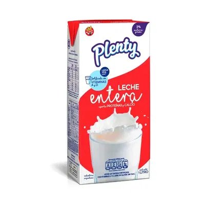 Leche Entera Plenty 1lt 
