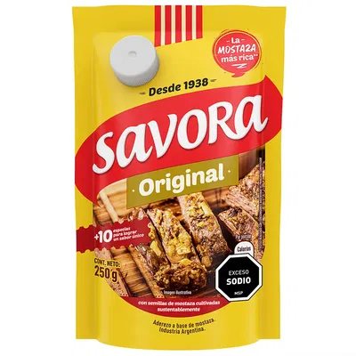 Mostaza Savora 250gr 