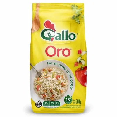 Arroz Gallo Oro Parboil 500gr 