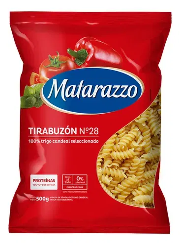 Fideos Tirabuzon matarazzo 500gr 