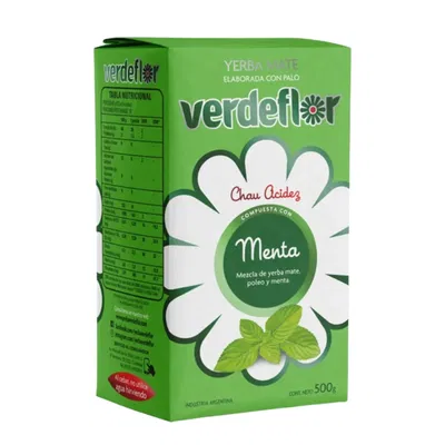Yerba Verdeflor Menta 500gr 