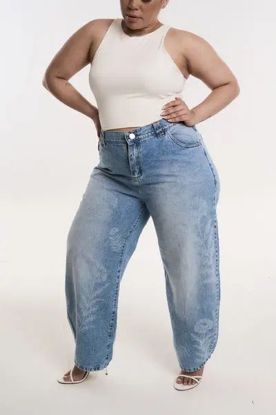 BAGGY CORAYNE ESTAMPADO rigido 