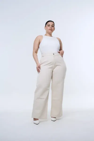 MAXI WIDELEG IVORY rigido CHETA