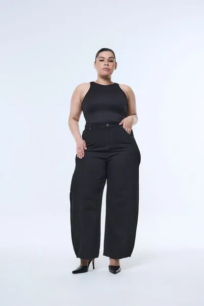 BAGGY NYSERA PINZA RECORTE rigido