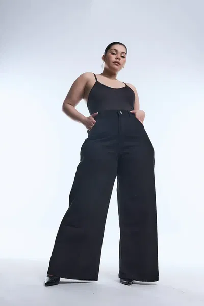 DOBLE MAXI WIDELEG BLACK rigido CHETA