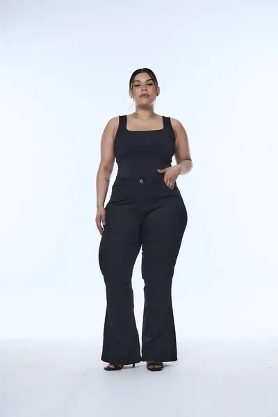 SEMIOXFORD BLACK elastizado