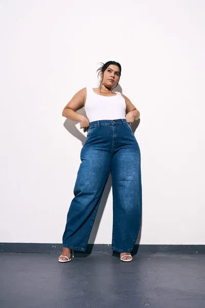 BAGGY ILARIA BIGOTE rigido