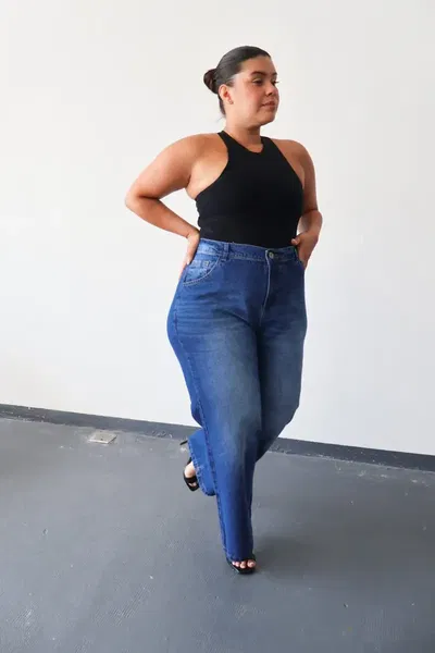 MAXI WIDELEG LEONE BIGOTE rígido CHETA