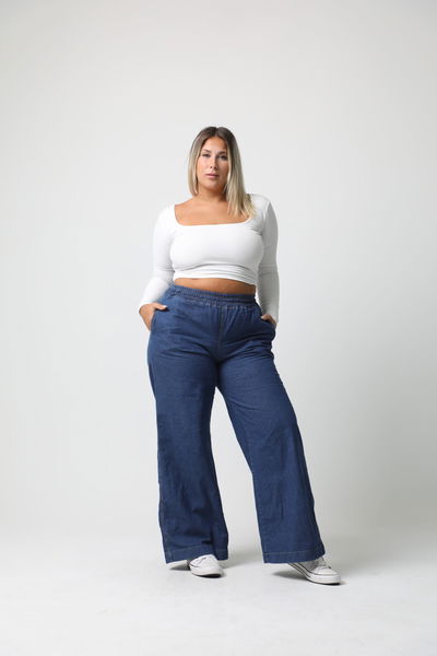 WIDE LEG PIJAMERO ANT rigido KAMOO