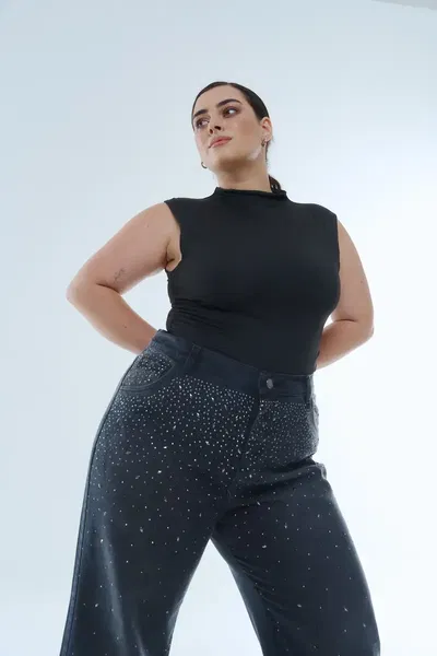 MAXI WIDELEG STRAUBEL BRILLOS rigido