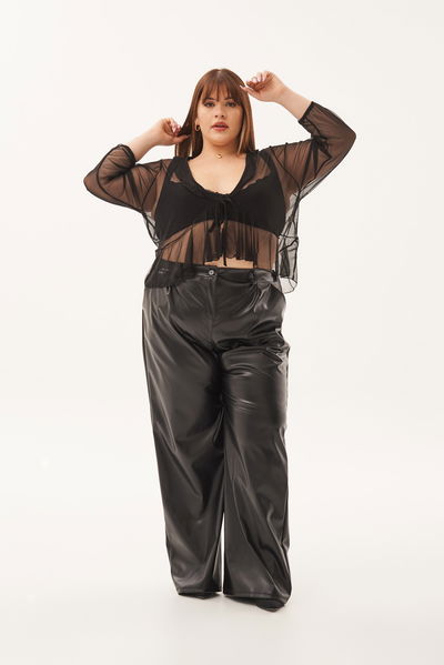 TOP VOLADO TUL