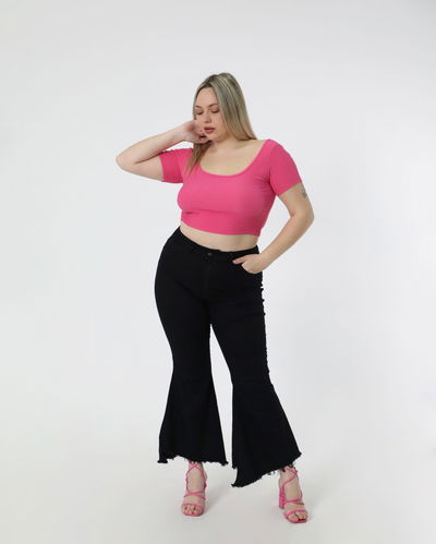 PANTALON OXFORD FLECOS AMAZONIA elastizado