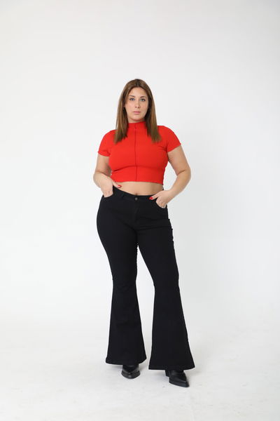 PANTALON OXFORD NEGRO FRANK elastizado