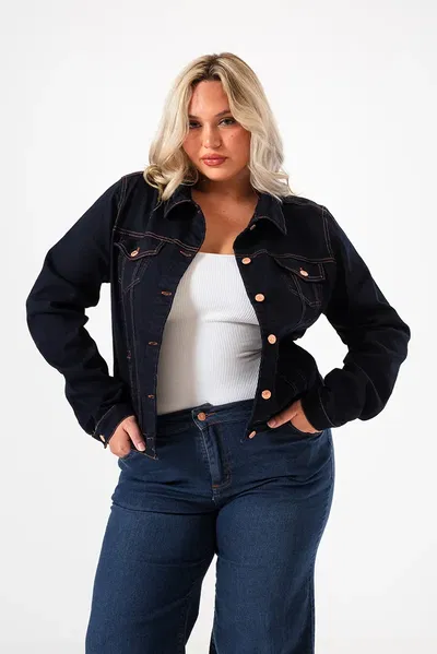 9501 Campera Jean Curvy