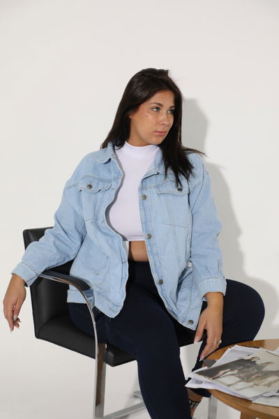 CAMPERA CELESTE CELINE rigido
