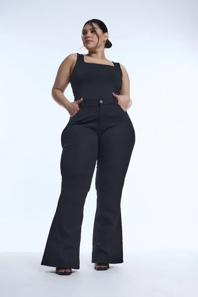 SEMIOXFORD BLACK elastizado
