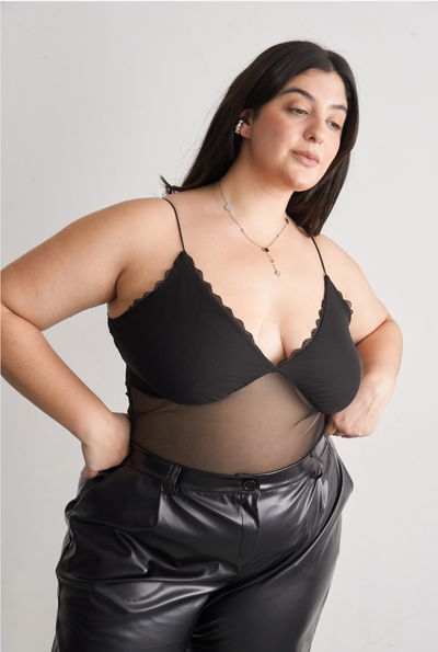 BODY TUL CON PUNTILLA