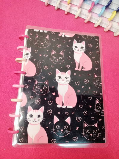 Cuaderno A5 diseño Gatitos