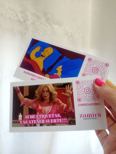 Tarjetas Memes Emprendedores 300gr 12,5x7cm