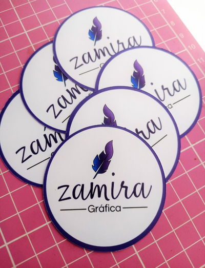 Stickers Circulares 6cm 