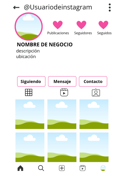 Editable Tarjeta Instagram Canva
