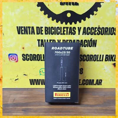 Cámara Klincher Pirelli 700x23/30 