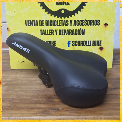Asiento Andes negro liso
