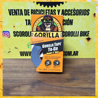 Cinta tubeless Gorilla 9.14m X 25mm negra