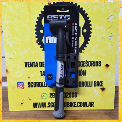 Inflador de mano Beto CLD-024NAG