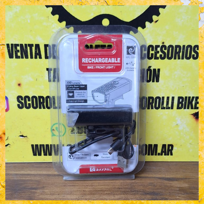 Luz delantera usb Raypal