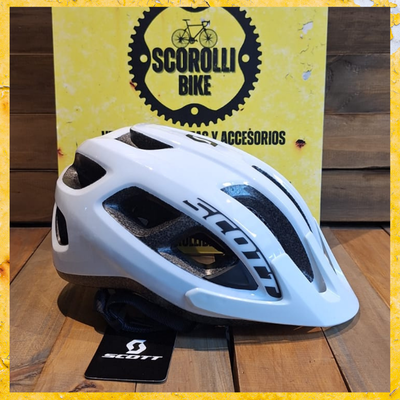 Casco Scott Supra blanco