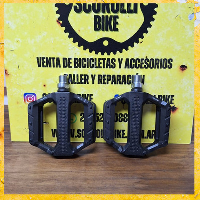 Pedales Shimano PD-EF202 aluminio negro