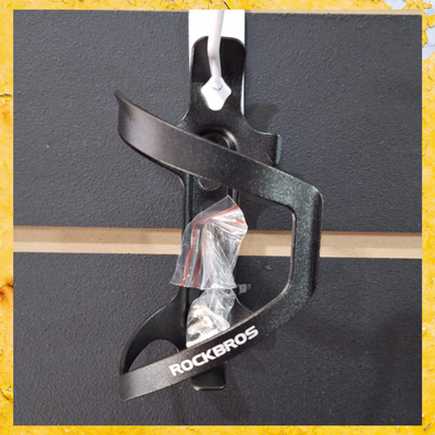 Porta caramañola Rockbros aluminio negro