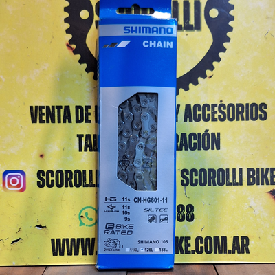 Cadena Shimano CN-HG601 para 11V 126L