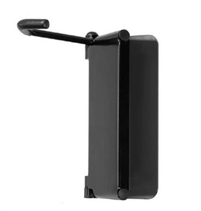 Soporte de pared con gancho revatible