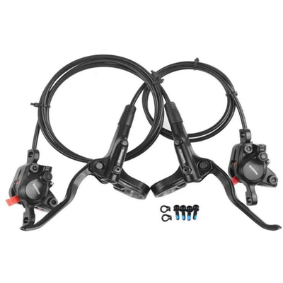 Set frenos hidráulicos Shimano MT200 