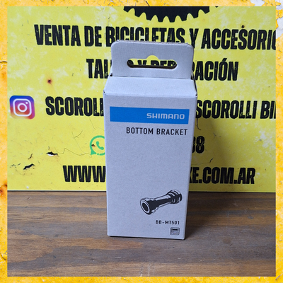 Caja pedalera Shimano BB-MT501