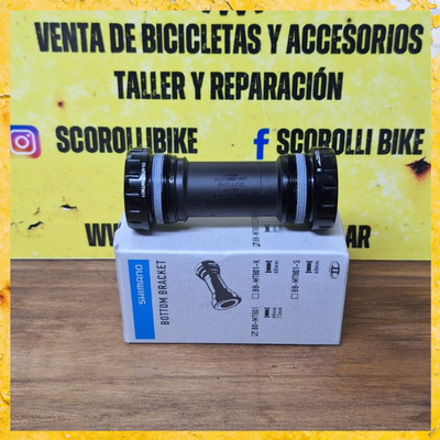 Caja pedalera Shimano BB-MT801