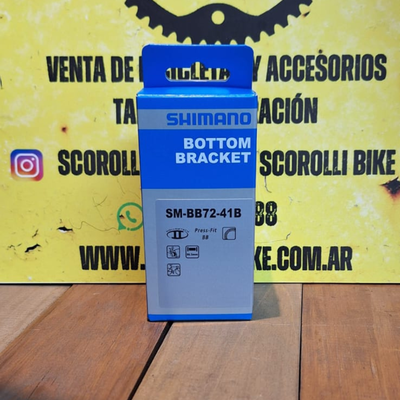 Caja pedalera Shimano SM-BB72-41B