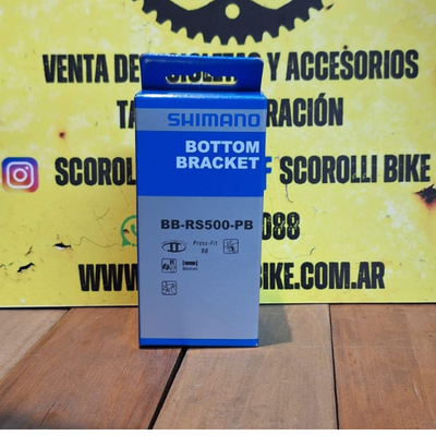 Caja pedalera Shimano BB-RS500-PB