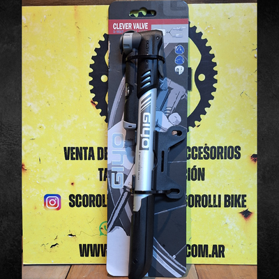 Inflador de mano Giyo doble accion