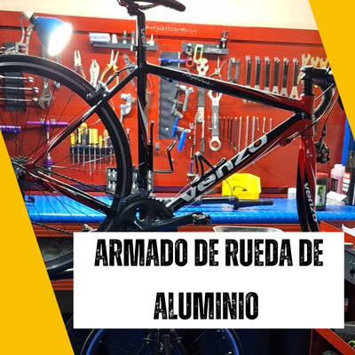 Armado de rueda completa de aluminio